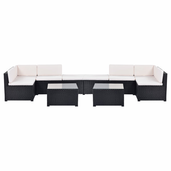 Latitude Run® 27.5'' Metal Outdoor Patio Sectional Wayfair